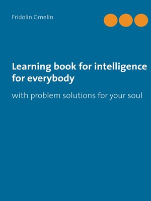cover image of Learning Book for Intelligence for Everybody